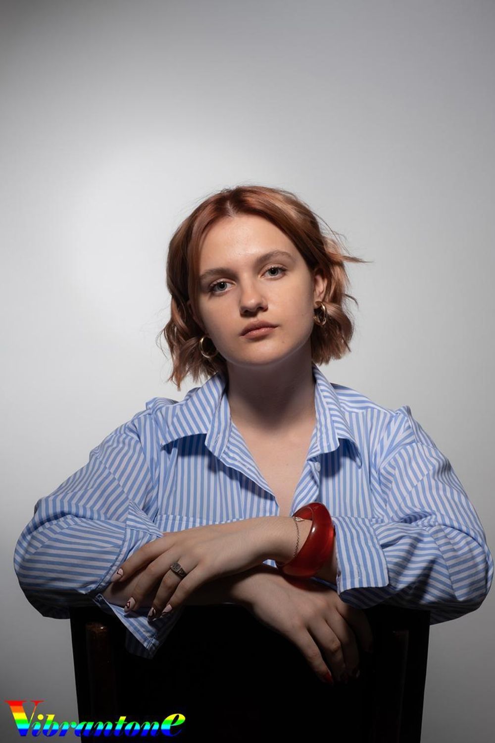 Фон бумажный Vibrantone VBRT1105 Pastel Grey 1.35x6м серый