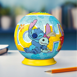 Ravensburger - 3D пазл Шар: Дисней Стич 72 элемента. 115969