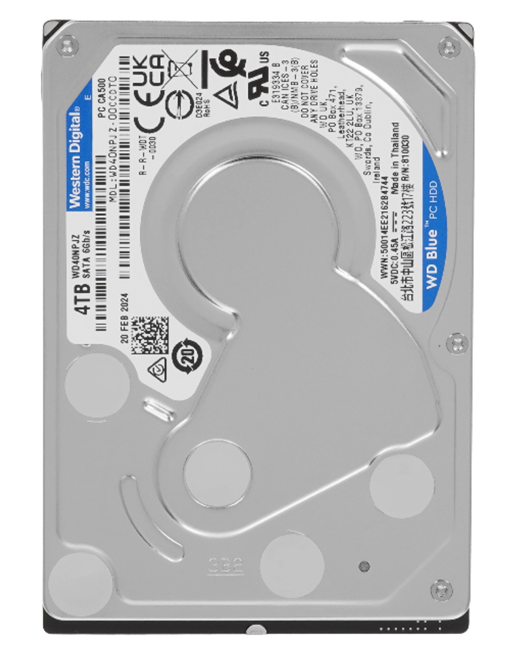 Жесткий диск Western Digital WD Blue Mobile 4 ТБ 2,5″ (WD40NPJZ)