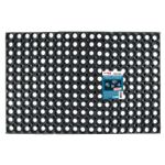 Коврик входной резиновый грязесборный ячеистый, 100х150 см, толщина 22 мм, LAIMA EXPERT, 607815