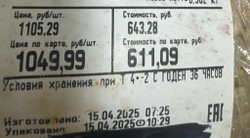 Свинина богатырь 582 гр