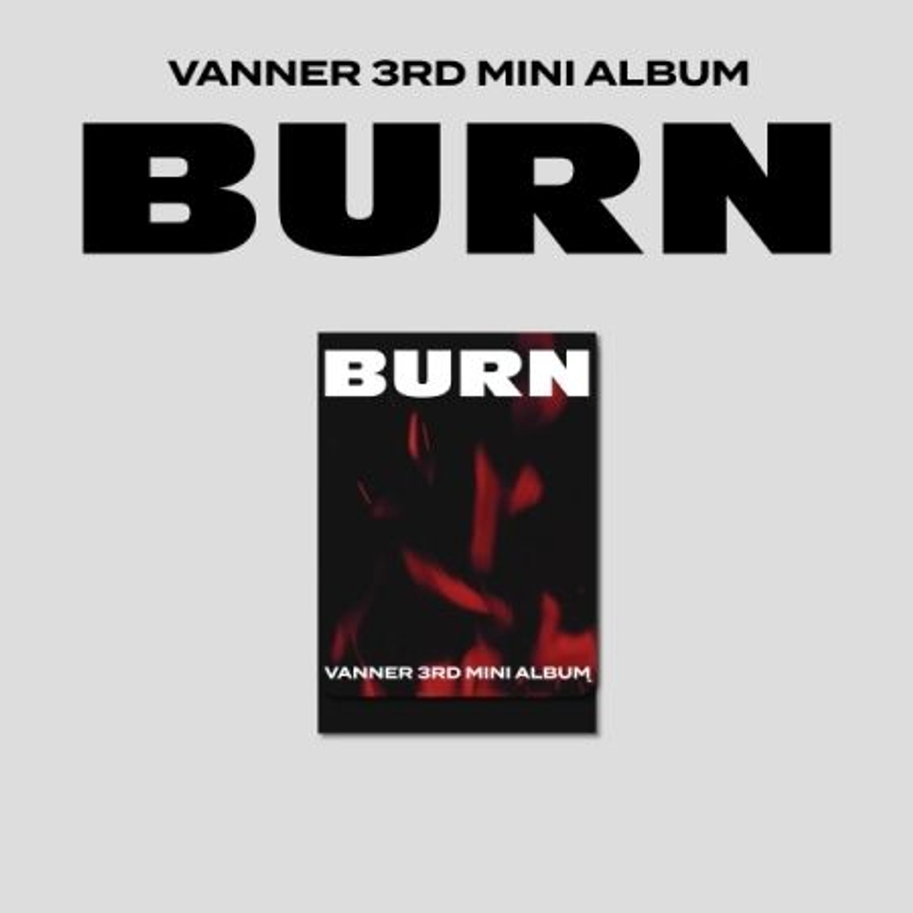 Альбом VANNER - BURN 3rd Mini Album PLVE Version