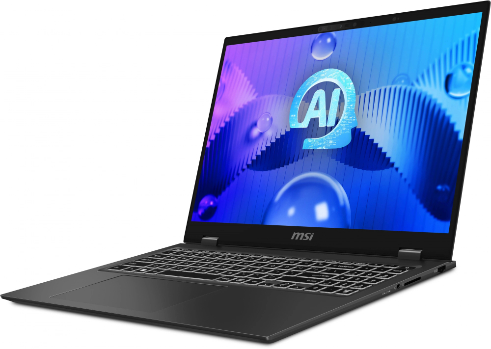 Ноутбук  MSI Prestige 16 AI Evo B1MG-002US 16 ", Core Ultra 7, 32 Гб RAM, 1 Тб SSD, Arc graphics, Серый