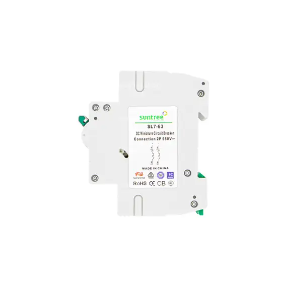 Автоматический выключатель постоянного тока DС Suntree SL7-63 2П 550В 50А