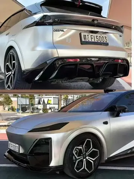 Обвес для Deepal S07 215 Shenlan 2024+ Дипал Шеньлан Губа переднего бампера и Диффузор заднего бампера