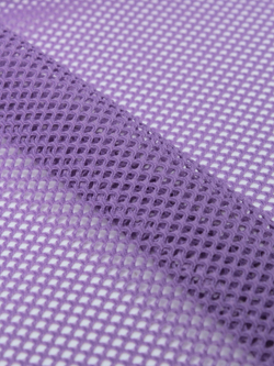 Сетка эластичная яркая лаванда КРУПНАЯ ЯЧЕЙКА метражом