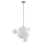 6517/1 SUSPENTIONI LN23 000 хром Подвес E27 1*60W 220V GLOW