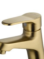 Смеситель для раковины WONZON & WOGHAND, Брашированное золото (WW-A40212-BG)