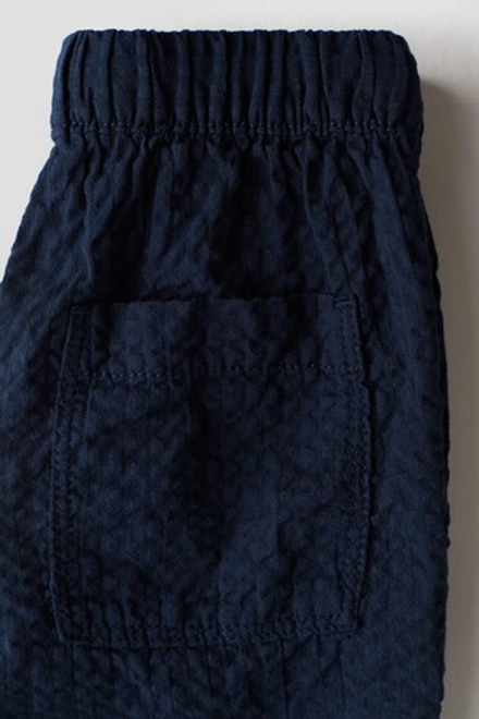 H&M Хлопковые брюки, темно-синий