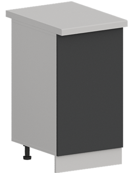 Кухня Модуль ШН 450 Белый / Графит