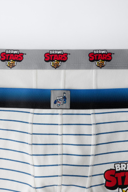 ZARA НАБОР ИЗ ДВУХ ТРУСОВ-БОКСЕРОВ BRAWL STARS © SUPERCELL OY, ЭКРЮ