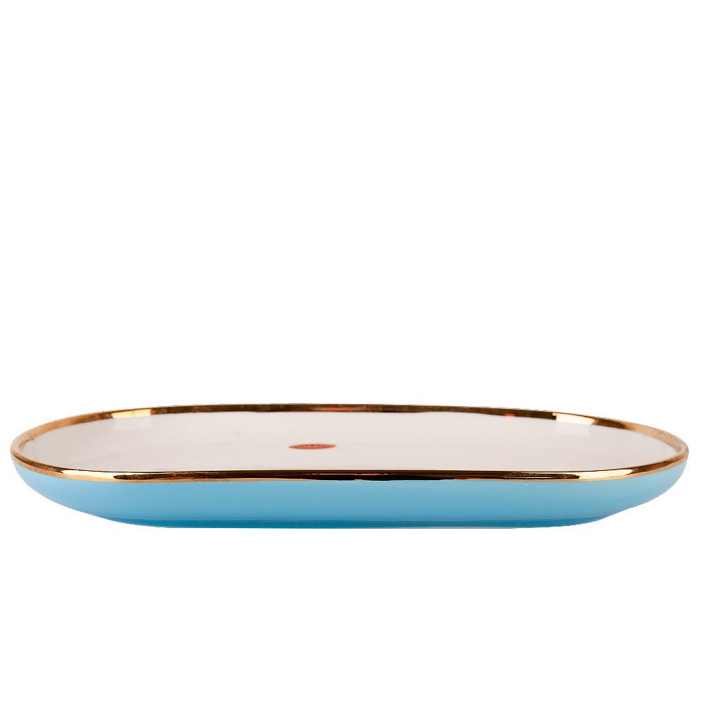 Блюдо сервировочное "Royal line.Blue" 30*16,3*3см. (min4) (транспортная упаковка)