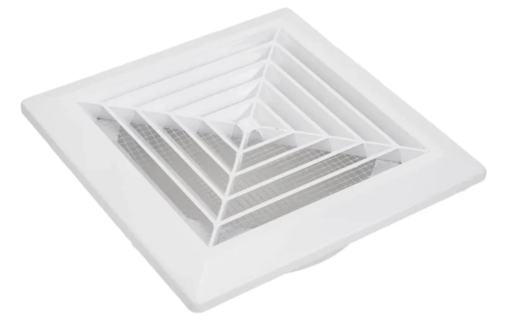 Решетка с фланцем ПК 160х100