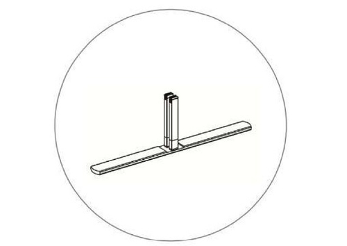 Нога опорная SEGframe промежуточная