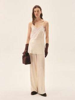 Брюки из шелка Mulberry