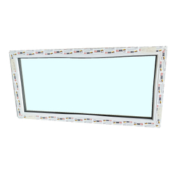 Пластиковое окно фрамуга одностворчатое