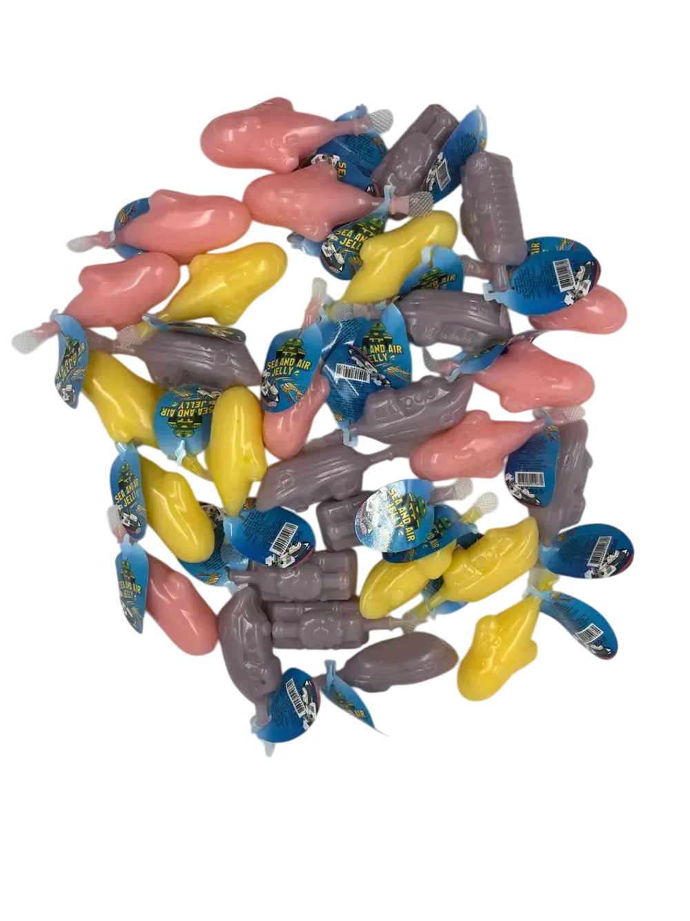 Фруктовое желе в мини формах корабль и самолет 30шт