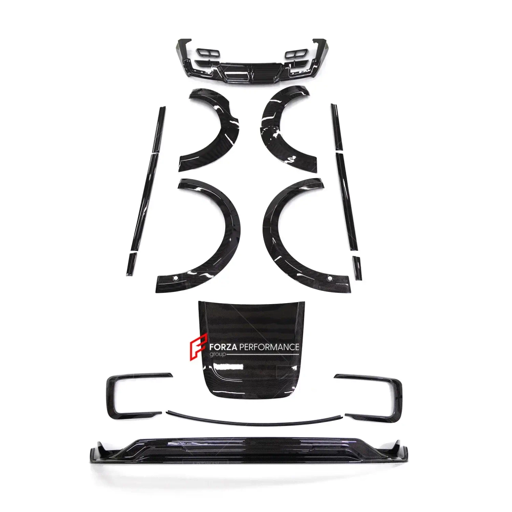 Широкий карбоновый обвес для LAND ROVER RANGE ROVER L460 2022+ тюнинг Рейндж Ровер