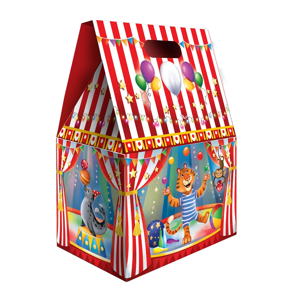 Детский новогодний подарок с символом года "Зимнее шоу"