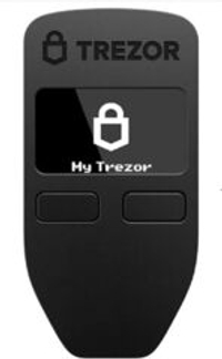 Trezor Model One — Оригинальный аппаратный криптокошелек. Безопасное хранение Bitcoin и управление тысячами монет и токенов. Простой интерфейс, быстрая настройка (черный)