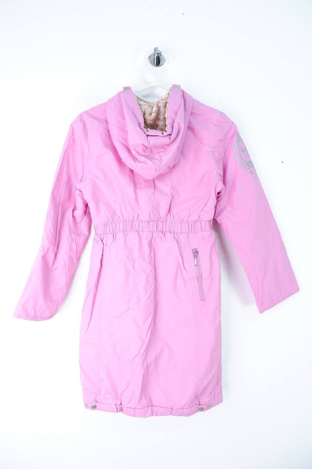 Куртка удлиненная на флисе, на 10 лет