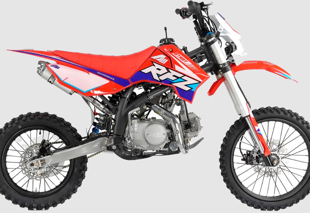Питбайк Apollo RFZ START 125L 17х14 Красный