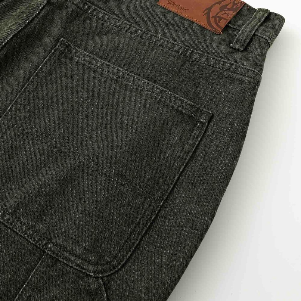 Джинсы Ymkashix Nineties темно-зеленые