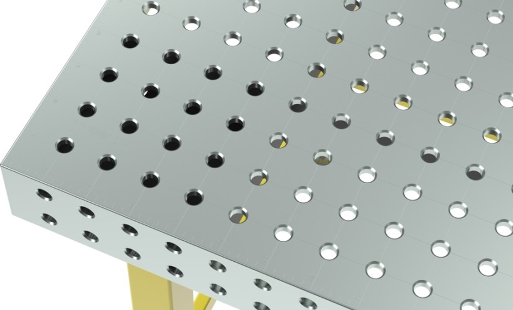 Стол сварочный Старк-Профи 1450х950х100 (8мм) АЗОТИРОВАННЫЙ SSAB 4687205645814