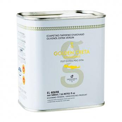 Оливковое масло EXTRA VIRGIN OLIVE OIL OLIVE OIL PDO SITIA "GOLDEN CRETA" 500мл, ж/б, Греция