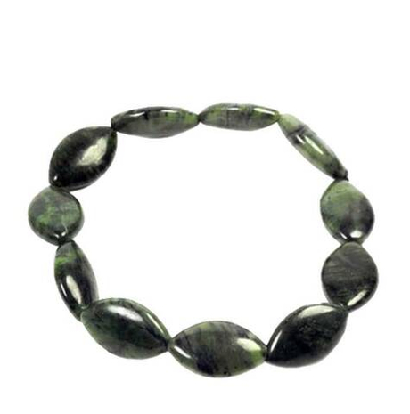 Браслет "Миндаль" змеевик