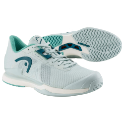 Женские Кроссовки теннисные Head Sprint Pro 3.5 - aqua/teal