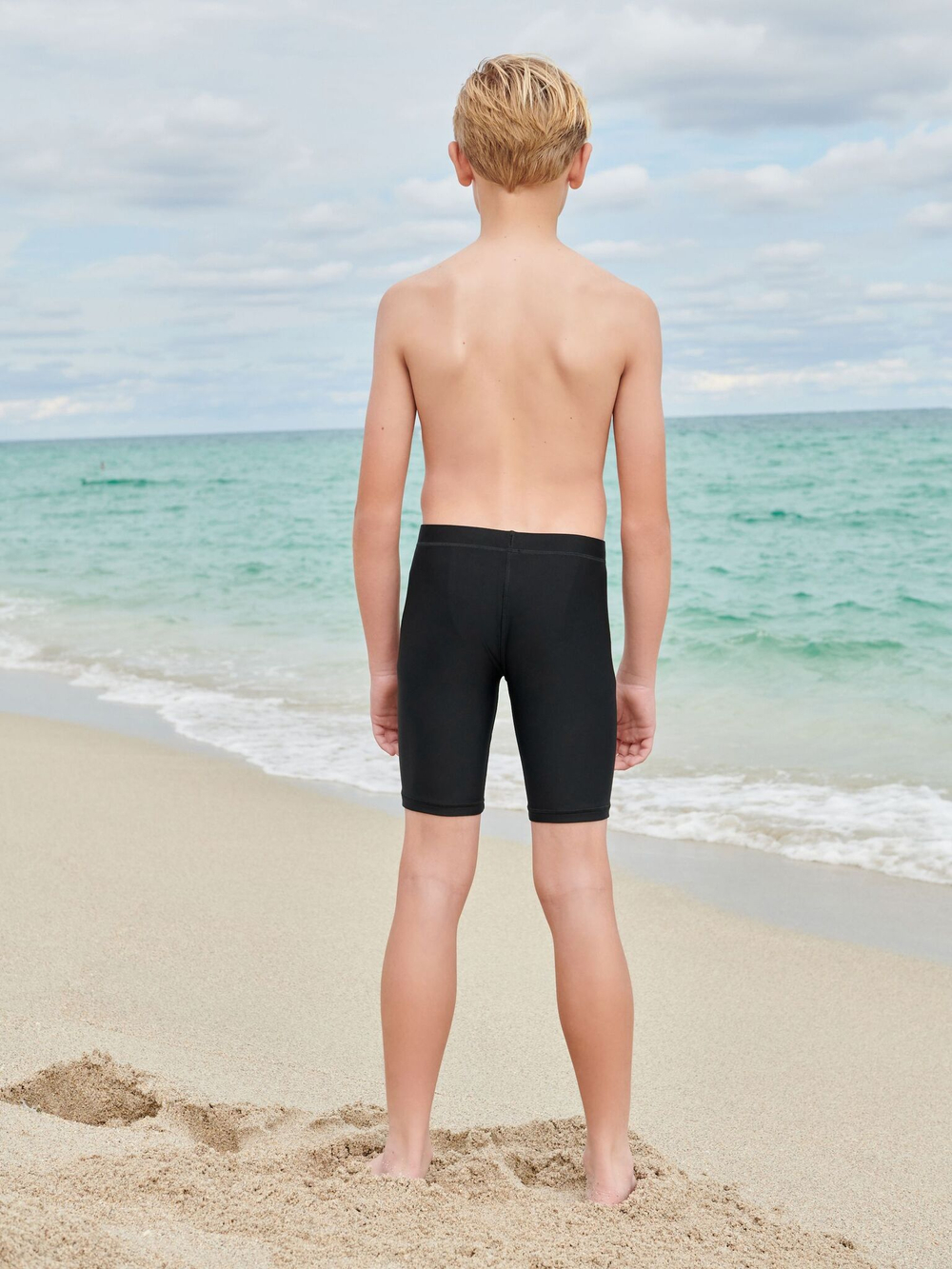 Плавки стрейч для мальчика Next T02-836, Черный