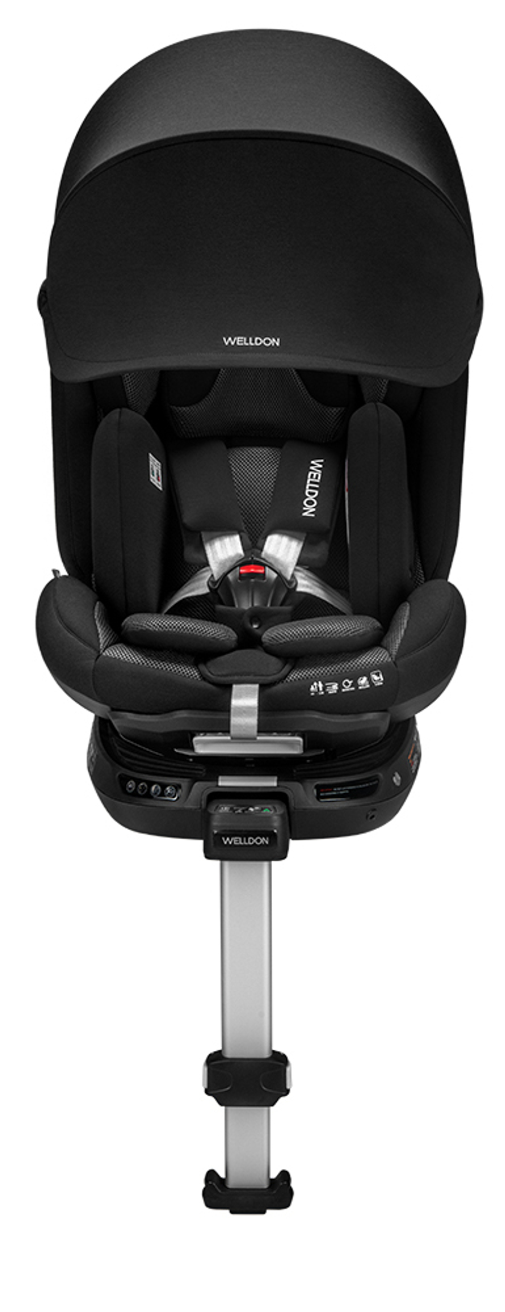 Welldon Автокресло smart rotate 2 pro+ 0-25 iSize 40-125см (Ebony)
