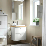 Зеркальный шкаф/дверь - IKEA LETTAN/ЛЕТТАН ИКЕА, 60х15х95 см
