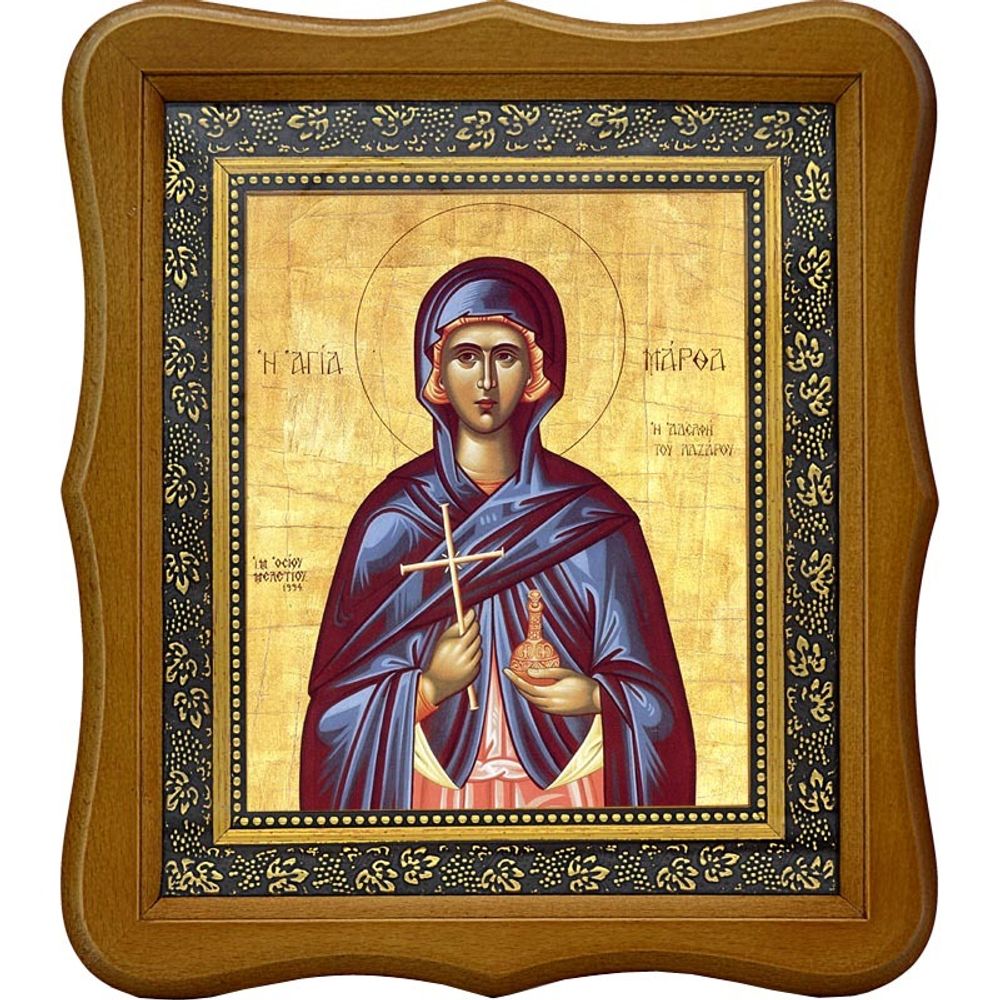 Марфа (Марта) Вифанская Святая. Икона на холсте.