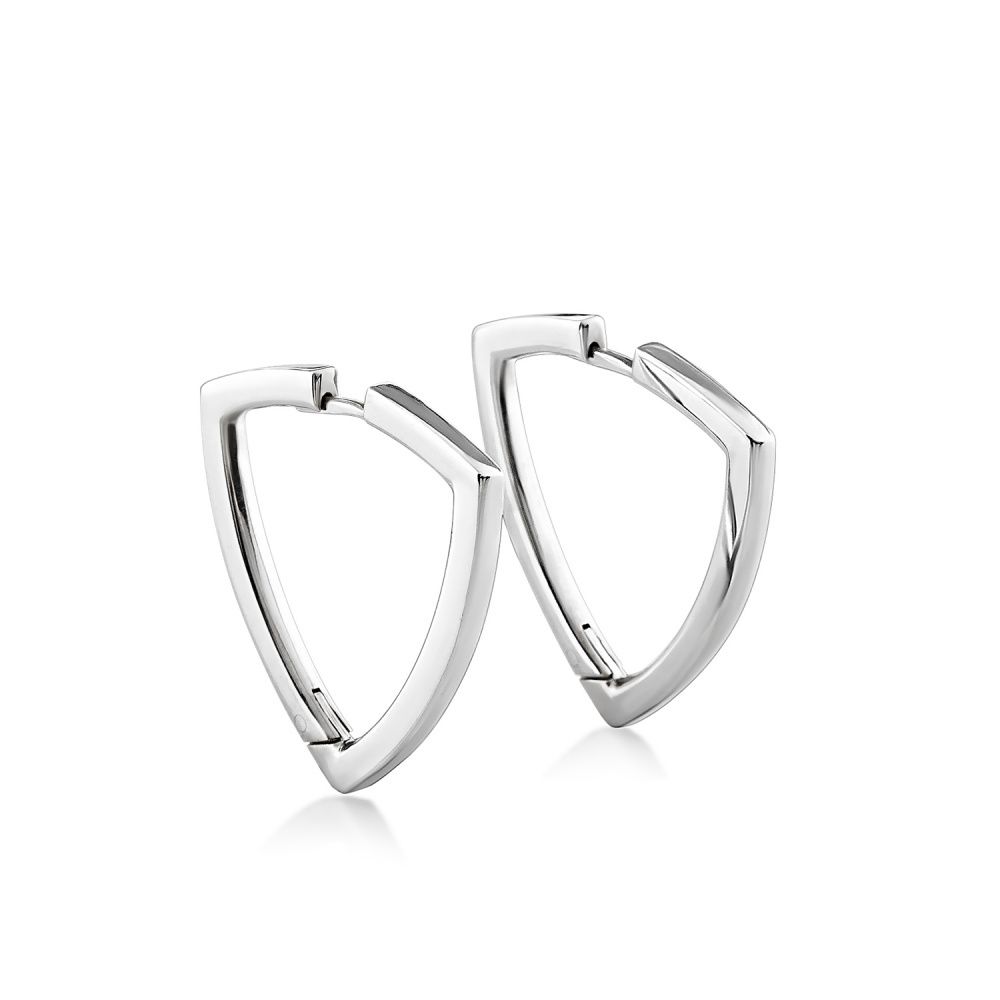 Серьги Треугольник