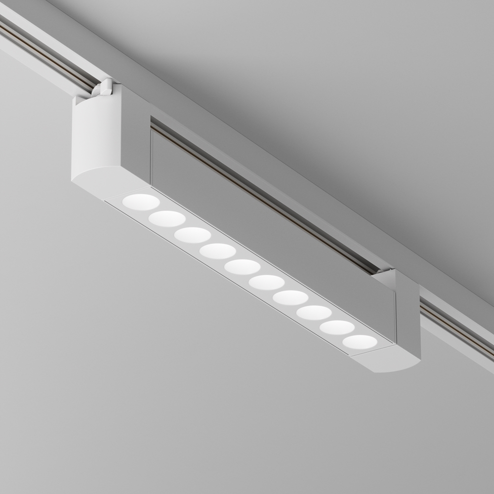 Трековый светодиодный светильник Maytoni Points Rot TR010-1-10W4K-M-W