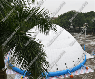 Надувной шатер "Айсберг" 10*10*6 м, ПВХ 0.4 мм