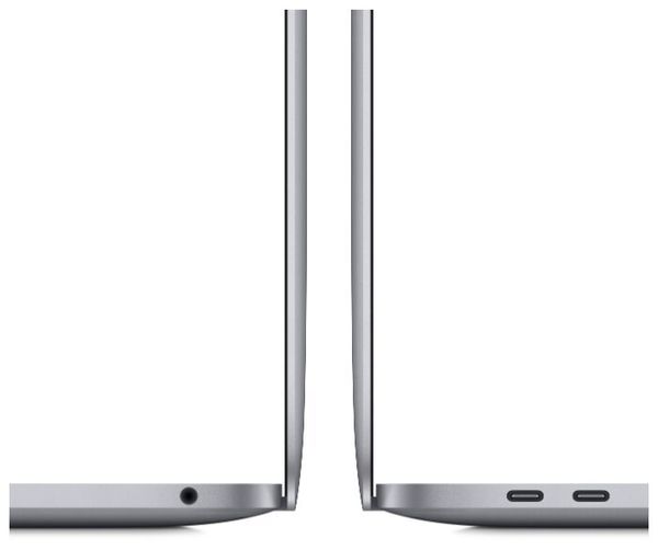 Ноутбук Apple MacBook Pro 13 Late 2020 (Apple M1/13"/2560x1600/8GB/256GB SSD/DVD нет/Apple graphics 8-core/Wi-Fi/Bluetooth/macOS) MYD82RU/A Серый космос