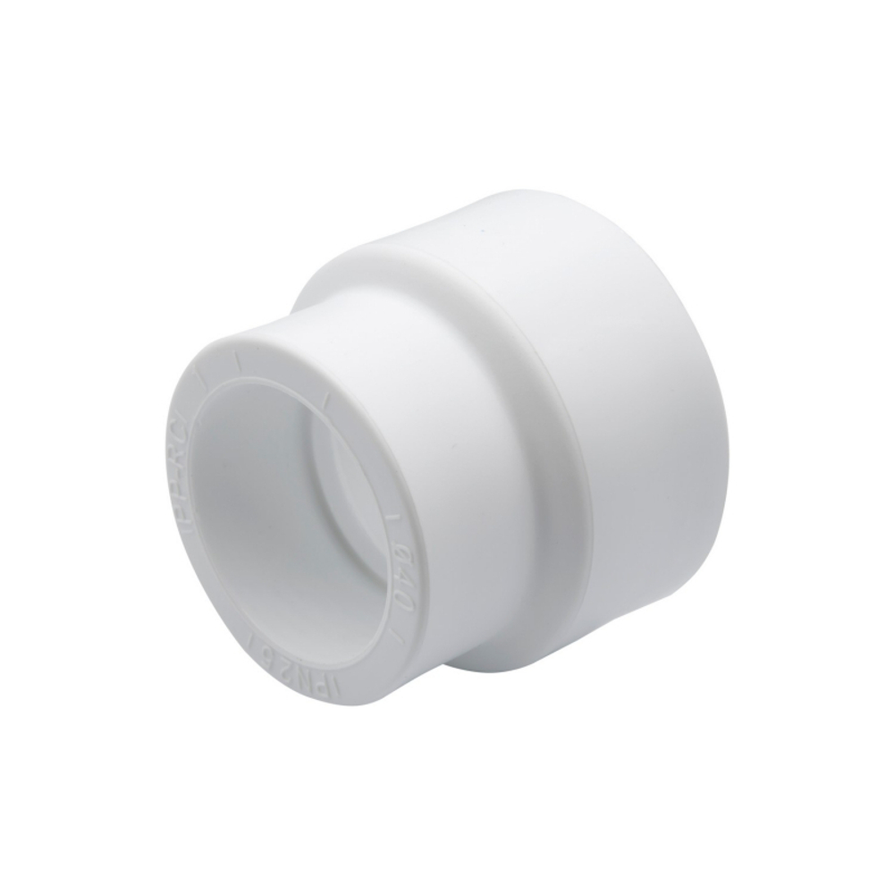 Муфта переходная EVER PLAST 40-63 нар/вн  белая  1495
