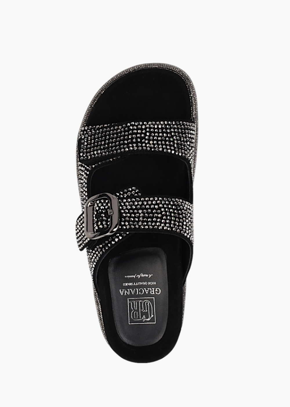 W0013-03-1 black-25L Женские сабо летние