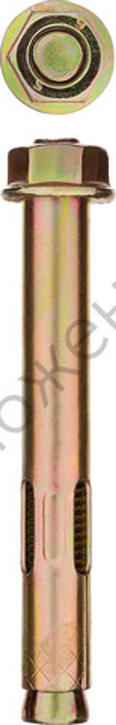 ЗУБР М8 x 85 мм, анкерный болт с гайкой, 50 шт, Профессионал (302342-08-085)