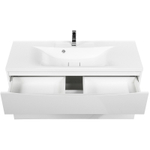 Тумба под раковину BelBagno Marino-H60 110 MARINO-H60-1100-2C-SO-BL-P подвесная Bianco Lucido