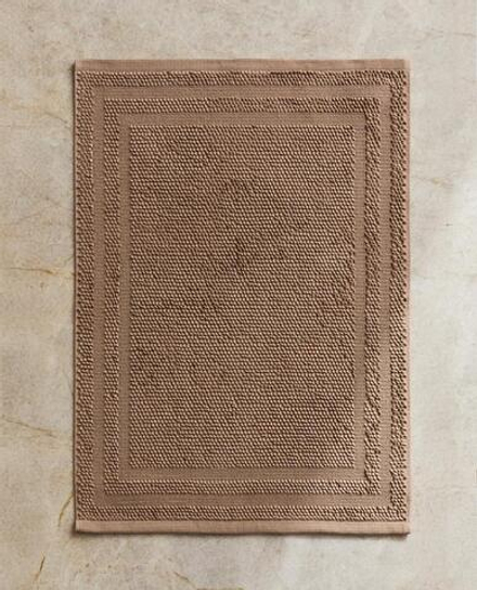 ZARA HOME КОВРИК ДЛЯ ВАННОЙ ИЗ ХЛОПКА С АНТИСКОЛЬЗЯЩЕЙ ПОВЕРХНОСТЬЮ, БЕЖЕВЫЙ