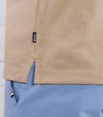 Поло BOSS BLACK - бежевый(50486172)