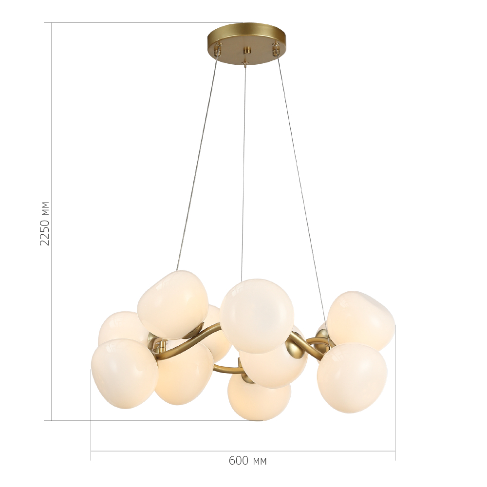 Светильник подвесной SWEVEN G9 LED 12х5W