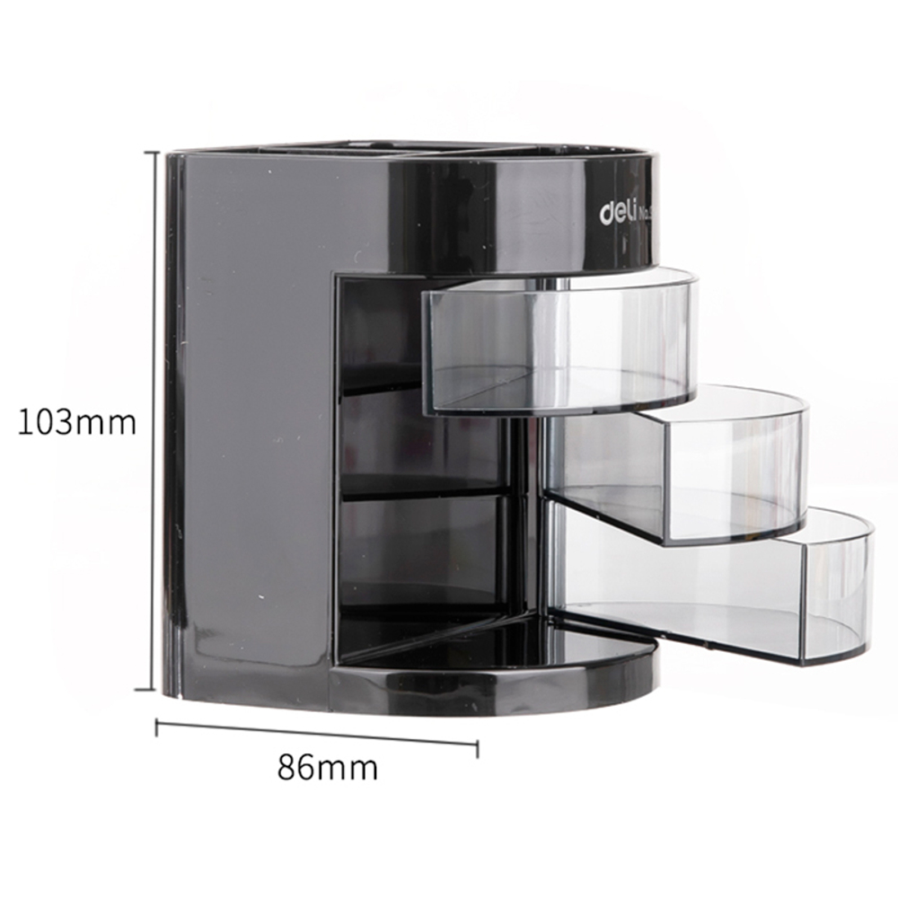 Органайзер DELI 86х86х103 мм, ассорти