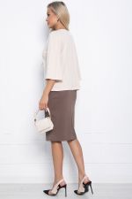 Костюм Джуди (молочно-коричневый) К10917 LT Collection (Акция)