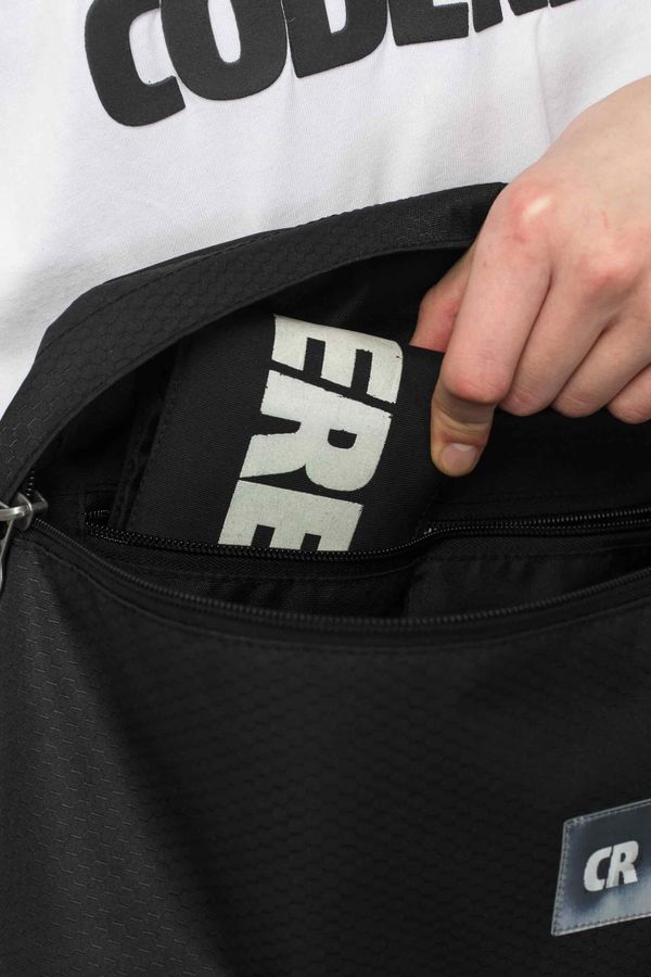 Сумка поясная Codered Big Черный/Черная стропа - фото 7