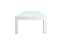 Стол / пул &quot;Penelope&quot; 7 ф (белый) с плитой, со столешницей